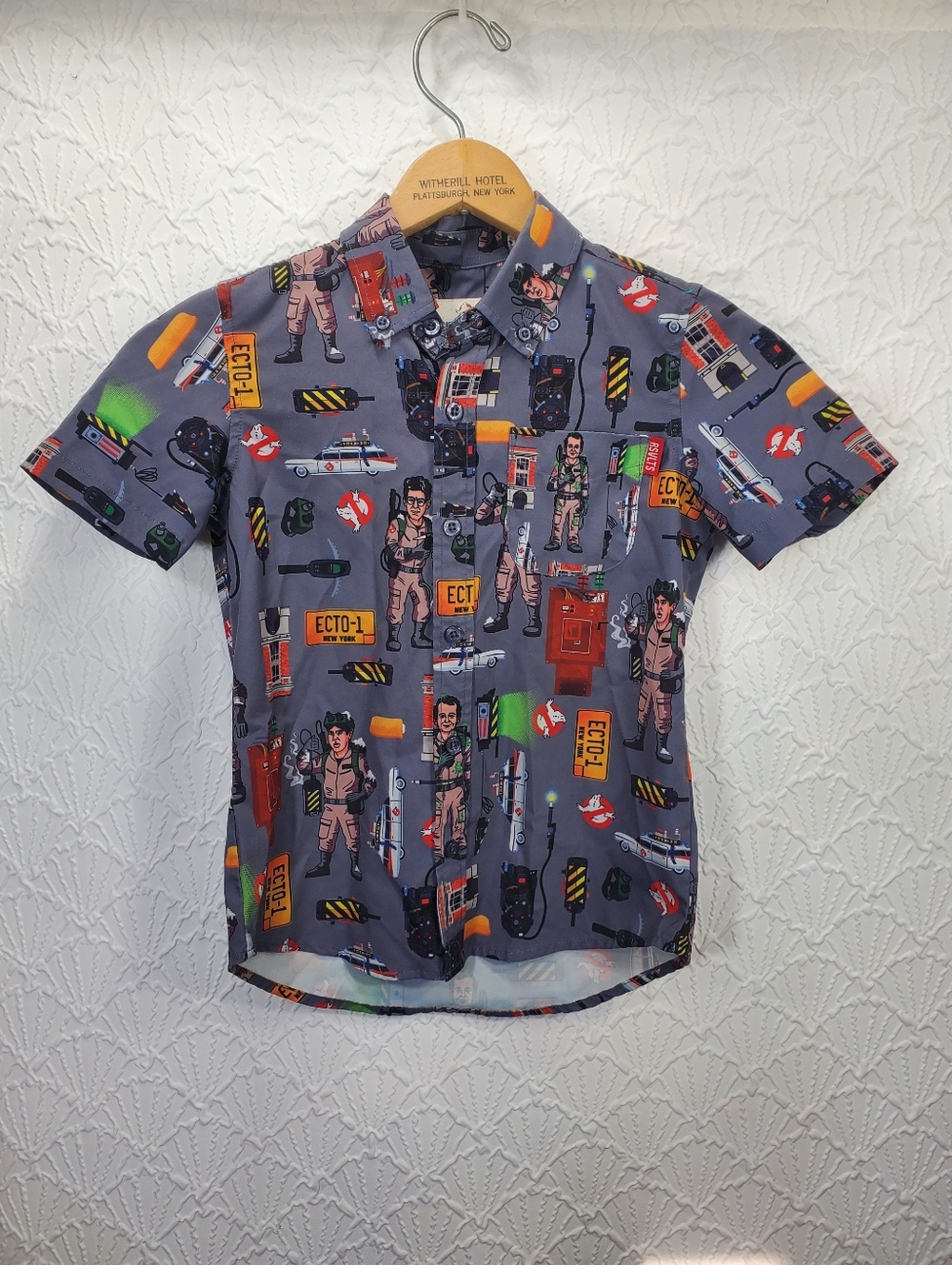 Ghostbusters RSVLTS Button up Shirt